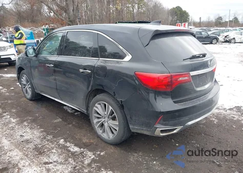 2018 Acura Mdx Technology Package Acurawatch Plus Pkg из США, поврежденный, VIN 5J8YD4H58JL005687